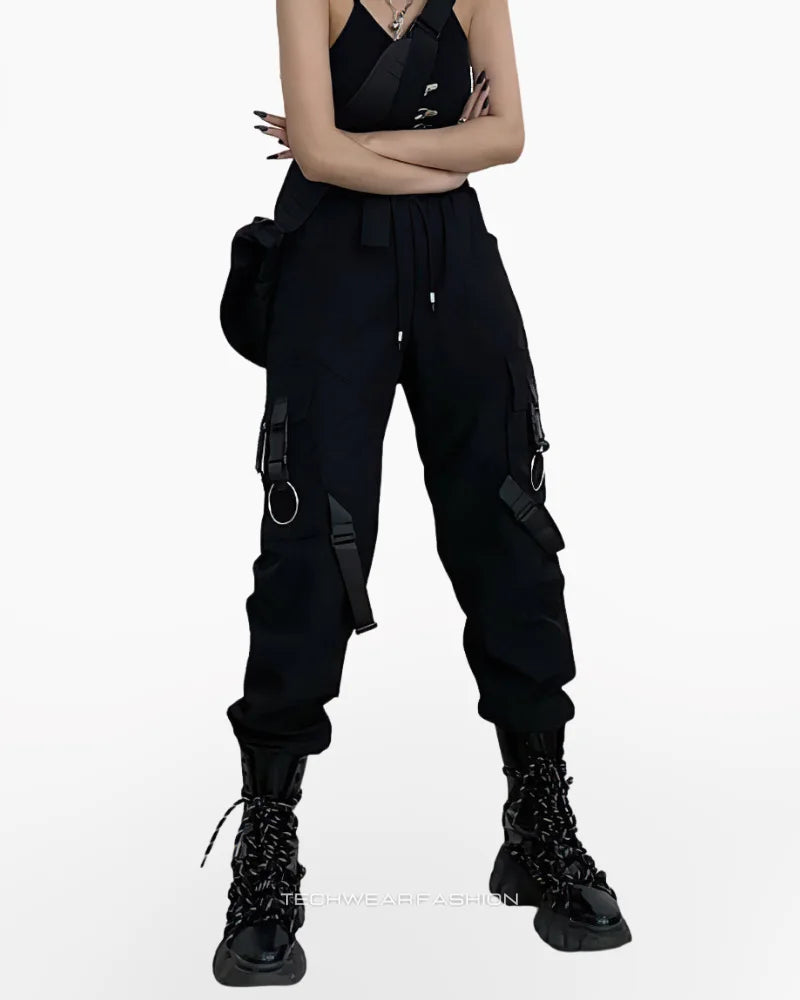 Techwear women’s tactical cargo pants