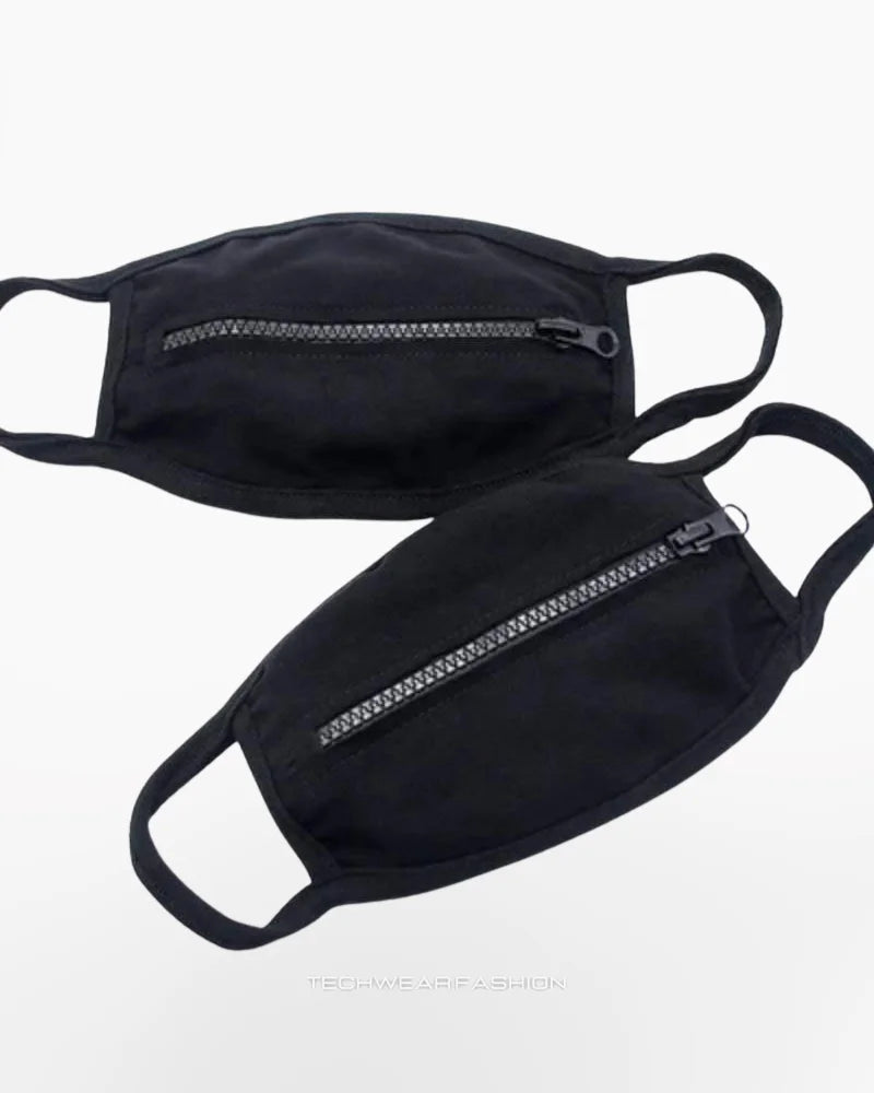 Techwear Zipper Mouth Mask