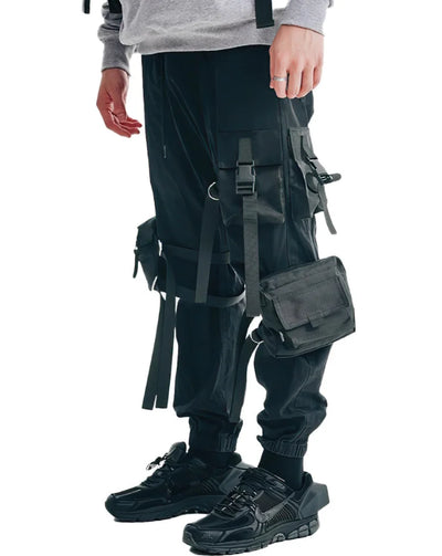 Techwear cargo 3D pockets pants