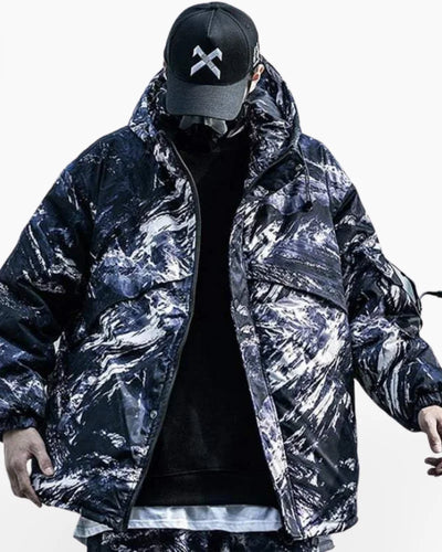 Techwear Cargo Jacket Fashion