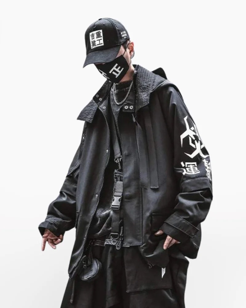 Techwear Japanese Cyberpunk Jacket | Techwear