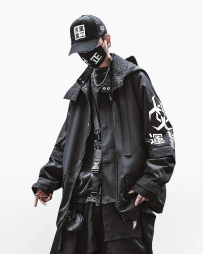 Techwear Japanese Cyberpunk Jacket