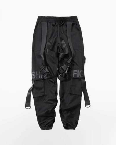 Techwear Joggers with Straps